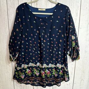 Cestyle Floral Blouse